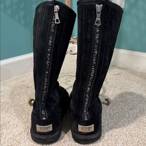 UGG Black Suede Boots